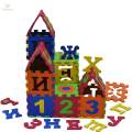 EVA Foam Mat Russian Alphabet Multicolor Thicken for Kindergarten. 