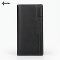 Avro Men's Wallets Fashion Long Wallet PU Leather Long Purse Business Wallets Soft Leather Wallet Ultra-thin Long Purse Travel Purses Coin Pouch ID Credit Cards Holders Wallet for men. 