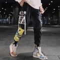 Streetwear Cargo Pants Men Print Multi-pocket Harem Pants Hop Trousers Sweatpants Hombre Man Casual Fashion Joggers Pants. 