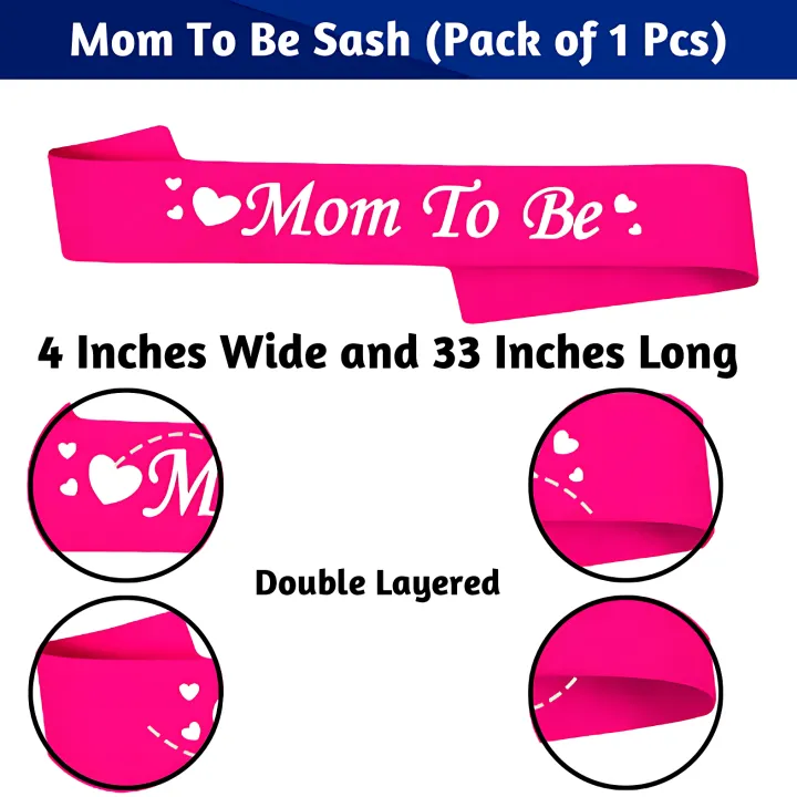 Mom%20To%20Be%20Sash%20for%20Women%20Baby%20Shower%20Party%20Celebration-%20(Pack%20of%2001%20Pcs)%20-%20Image%202