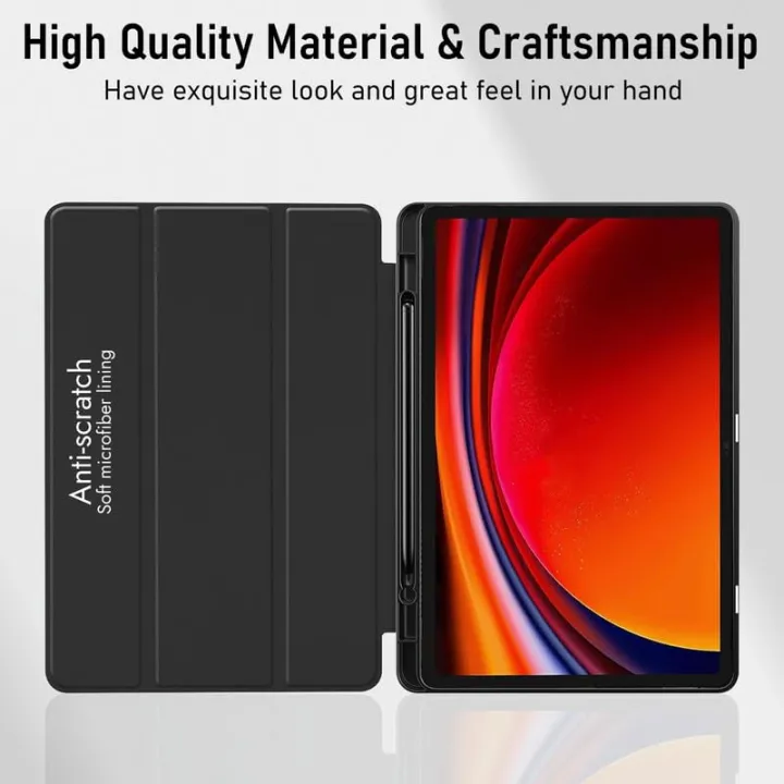 Premium%20Cover%20for%20Samsung%20Tab%20S7%2011%20inch/Tab%20S8%2011%20inch/Tab%20S9%20Cover%20Case%2011%20inch,%20Flip%20Case%20Cover%20with%20%5BS%20Pen%20Holder%5D%20for%20Samsung%20Galaxy%20Tab%20S9%20Tablet/Tab%20S8/Tab%20S7%20Tablet%20Cover%20%5BAuto%20Sleep%20Wake%5D-Black/Navy%20Blue%20-%20Image%207