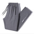 Fleece Thickened Down Pants Pants Joggers Solid color Men Clothing Drawstring Thickened Casual Fleece Trousers for Winter autumn Men Sport Casual.