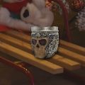 1Pcs 3D Knight Warrior Skull Mug Gothic Style Halloween Decoration Skeleton Cup Man Gift. 