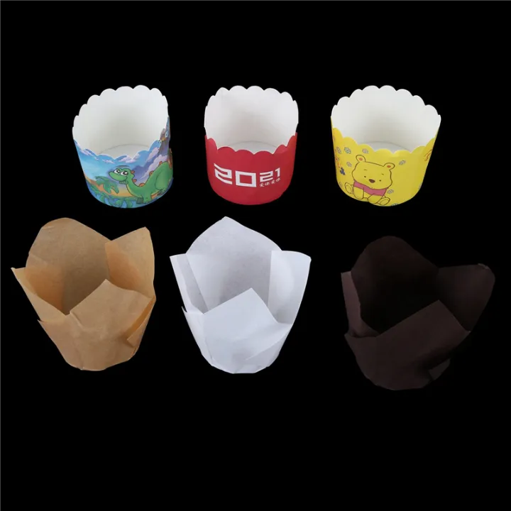800Pcs%20Tulip%20Cupcake%20Baking%20Cups,%20Muffin%20Baking%20Liners%20Holders,%20Rustic%20Cupcake%20Wrapper,%20Brown,%20White%20and%20Nature%20Color%20-%20Image%204