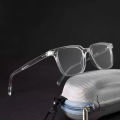 Tranparent Frame Clear glass for Men. 