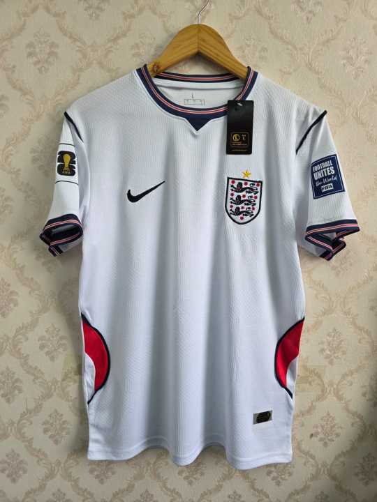 England Euro Cup Premium Football Jersey 2026 Retro Lifestyle Football Shirt Bangladesh
