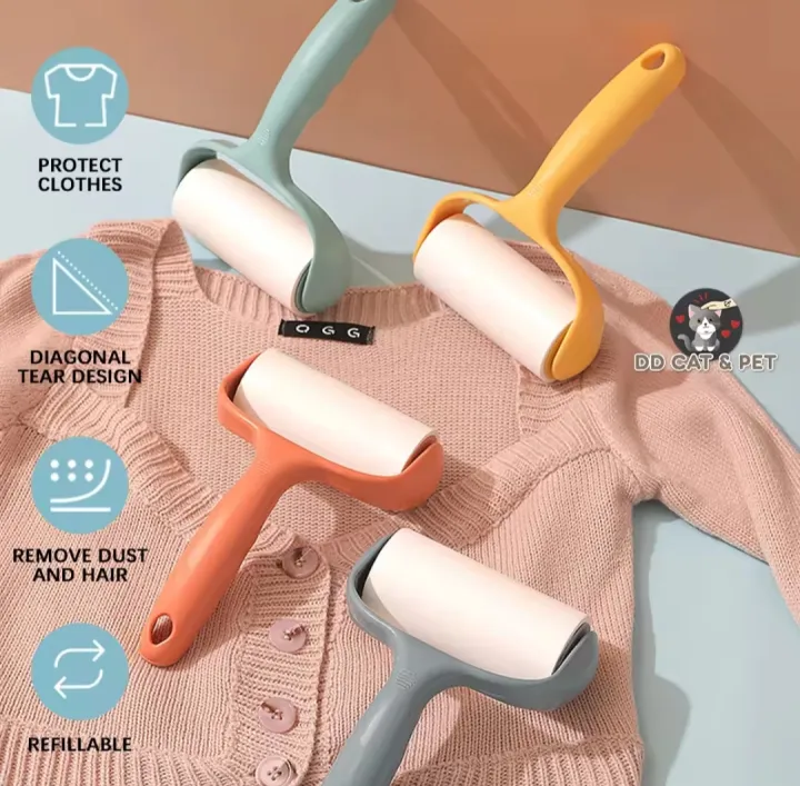 Best%20Solution%20Chinese%20Tearable%20Hair%20Sticker%20Roller%20Felt%20Sticky%20Paper%20Pet%20Sticky%20Roller%20Household%20Clothes%20Hair%20Remover%20Roller%20Brush%20-%20Image%203