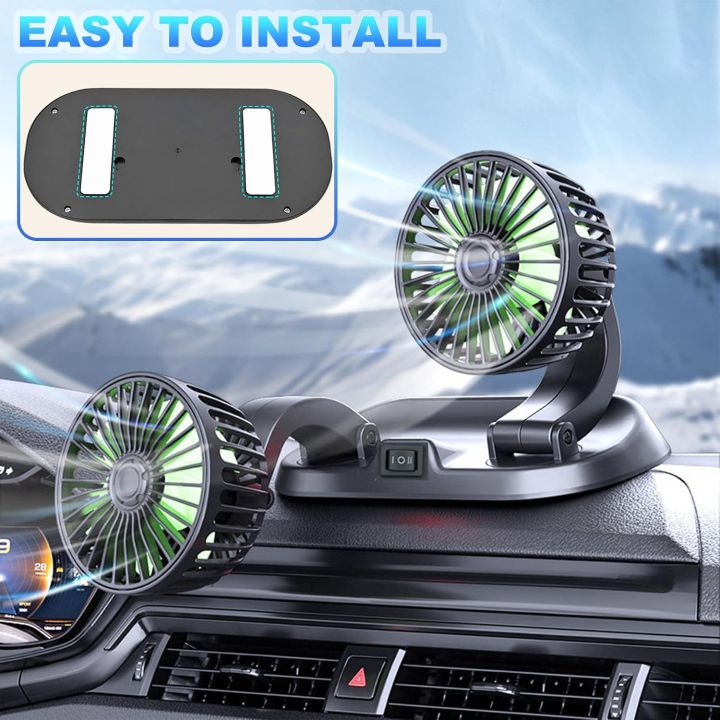 Car%20Fan,%2012V%20360%20Degree%20Adjustable%20Small%20Size%202%20Speed%20Cooling%20all%20Vehicle%20Fan%20-%20Image%203