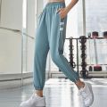 Women Sweatpants Elastic High Waist Sports Pants Workout Side Striped Running Training Trousers Fitness Yoga Jogger Pants.