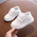 Kids Sneakers Girls Trainers Boys Shoes Children Leather Shoes White Black School Running Shoes Pink Sports Shoes Flexible Sole. 