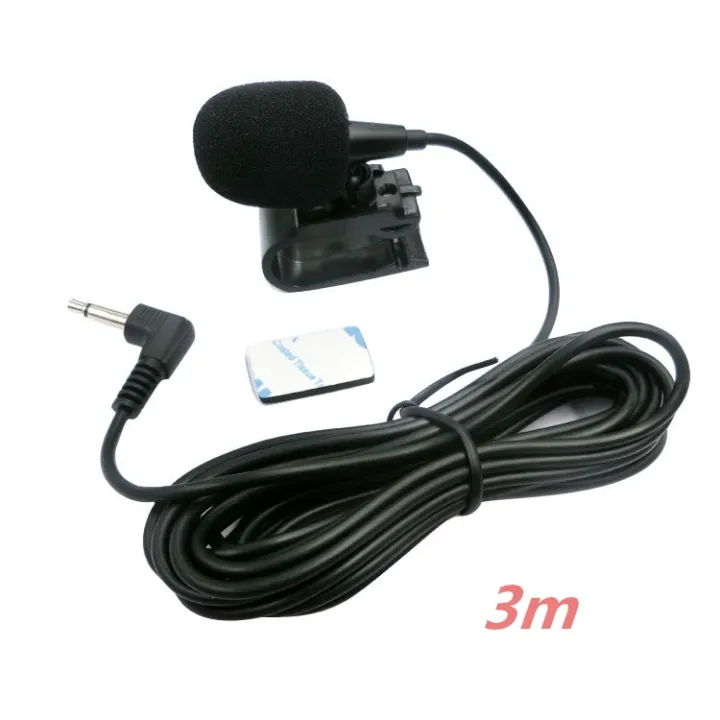 Car%20Audio%20Microphone%203.5mm%20Clip%20Jack%20Plug%20Mic%20Stereo%20Mini%20Wired%20External%20Microphone%20For%20Auto%20DVD%20Radio%203m%20Long%20Professionals%20Black%20-%20Image%203