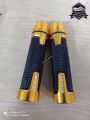 Universal Motorcycle RCB RUBBER HANDLE GRIP ( Gold Color ).