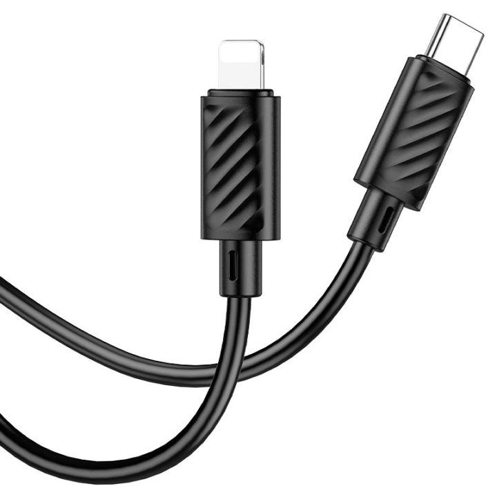 Hoco X88 PD 20W Fast Charging Gratified Data Cable Type C to Lightning ...