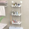 3 layer Multifunctional kitchen & Bathroom Wall Storage Organizer Rack. 