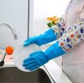 Multiuse Free Size Hand Gloves for Safety Kitchen for Dish-Washing, Cleaning, Gardening, Laundry and Sanitation and Lab Work (Multicolor). 