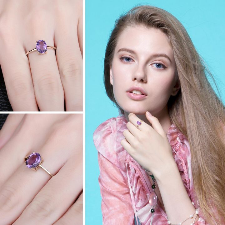 JewelryPalace%20Rose%20Gold%20Yellow%20Gold%20Plated%20Oval%20Natural%20Amethyst%20Citrine%20Garnet%20Topaz%20Peridot%20925%20Sterling%20Silver%20Ring%20for%20Women%20-%20Image%203