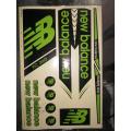 New Balance Cricket Bat Sticker. 