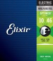 Elixir Strings 19052 Optiweb Electric Guitar Strings - .010-.046 Light. 