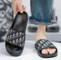 Summer Men Slippers Fashion Slip on Sandal Flat Heel Outdoor Casual Beach Slides Shoes Flip Flop Fashion Sandals Men S013. 