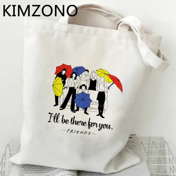 Friends%20Tv%20Show%20shopping%20bag%20bolsa%20recycle%20bag%20shopper%20shopping%20bag%20jute%20string%20sacolas%20-%20Image%202