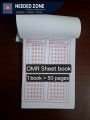 Omr sheet/ Mcq sheet I A6 size (30 slot)  - For SSC & HSC  or any school exam preparation. 