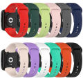 Redmi Watch 3 Active & Watch 3 Lite Silicone Sport Replacement Strap – Soft, Durable & Multicolor Design. 
