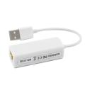 USB Ethernet Adapter 10/100Mbps Network Card Rj45 Type c USB C Lan For Macbook Windows Wired Internet Cable. 
