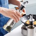 Oil and Vinegar Dispenser Bottle Oil Bottle Household Soy Sauce Bottle Seasoning Bottle Oil Vinegar Pot 500 ml - bix super shop.