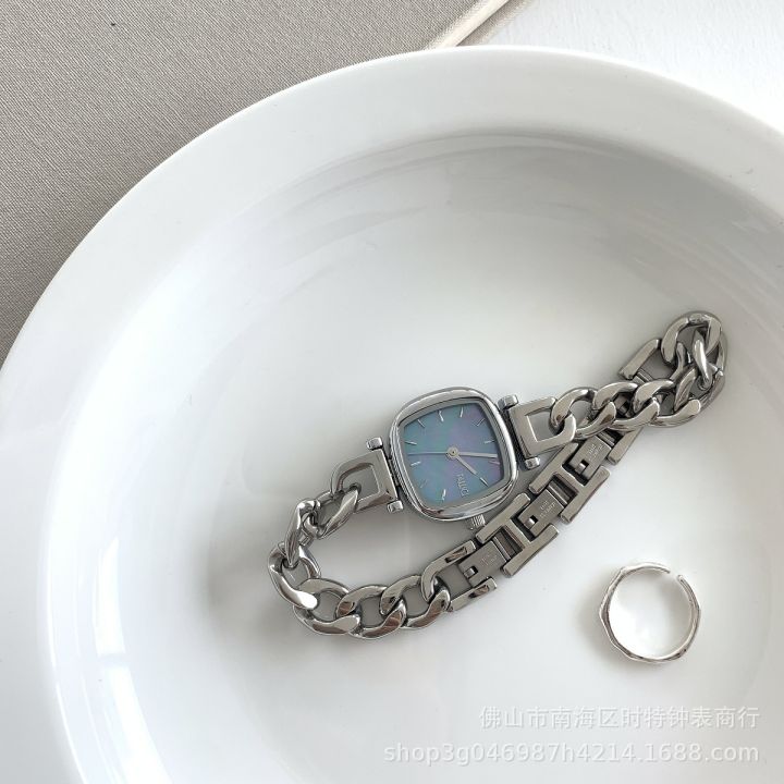 PALESCE%20niche%20Korean%20version%20ins%20minimalist%20temperament%20sea%20blue%20small%20sugar%20watch%20women's%20personalized%20chain%20light%20luxury%20women's%20watch%20-%20Image%206