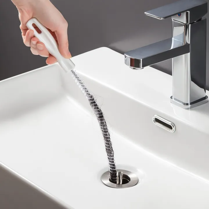 Pipe%20Dredging%20Cleaning%20Brush%20Bathroom%20Hair%20Sewer%20SiCleaning%20Brush%20Drain%20Cleaner%20Flexible%20Cleaner%20Clog%20Plug%20Hole%20Remover%20Tool-White-4024%20-%20Image%203