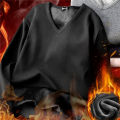 2023 Mens Underwear Winter Men'S Long-Sleeved Thermal Underwear Plus Velvet Padded T-Shirt Round Neck Slim Bottoming Shirt Dislikelike. 