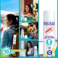 Harpic Toilet Seat Sanitizer Spray, Kills 99.9% Germs on Toilet Seat Covers, Basin Tap and Doorknob in 10 seconds, Citrus Fresh, 90ml. 
