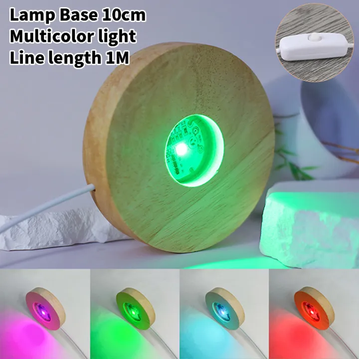 10cm%20Wood%20Light%20Base%20Rechargeable%20Wooden%20LED%20Light%20Rotating%20Display%20Stand%20Lamp%20Holder%20Lamp%20Base%20Art%20with%20Power%20adapter%20Cherry%20Super%20Store%20-%20Image%205