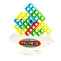 Tetra Tower Game Stacking Blocks Stack Building Blocks Balance Puzzle Board Assembly Bricks Educational Toys for Children Adults. 