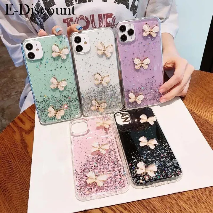 New%20Phone%20Case%20For%20Realme%20C53%20Cover%20Sparkling%20Star%20Moon%20Soft%20Silicone%20Transparent%20Butterfly%20Pattern%20Anti%20Drop%20For%20Realme%20C53%20Case%20-%20Image%205