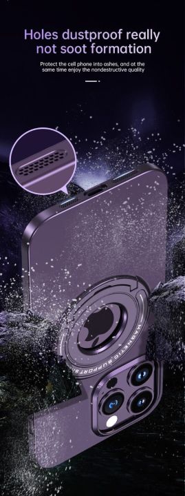 For%20iPhone%2013%20-%20Magnetic%20Mattel%20Ring%20Holder%20Magsafe%20Wireless%20Charging%20Hard%20PC%20Shockproof%20Shell%20Back%20Cover%20-Back%20Cover%20-%20Image%207