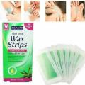 Aloe Vera Wax Strips Hair Remover for Face & Bikini Line.