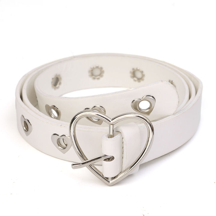 Women%20PU%20Leather%20Belt%20Heart%20Buckle%20Cute%20Black/white%20Belt%20Ladies%20Pants%20Party%20Dress%20Jeans%20Hollow%20Out%20Heart%20Punk%20Style%20Belt%20-%20Image%209