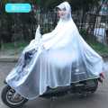 GD53 Fully Transparent Electric Bike Raincoat Single Women's plus-Sized Thickened 2023 New Battery Car Long Full Body Fashion. 