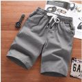 Cotton Linen Shorts Men's Korean Shorts Men's Summer Leisure Fifth Pants Men's Loose plus Size Beach Pants Summer.