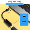 Mini DisplayPort to HDMI Converter – Reliable Connection (Not Suitable for HD Monitors).