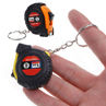 1m Retrle Ruler Steel Tape Measure Key Chainni Pocket Measuring Tool. 