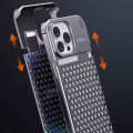 Applicable iPhone14pro Aromatherapy Phone Case iphone15 Protective Cover Aluminum Alloy Drop-Resistant Cooling Apple 12. 