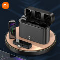 Xiaomi Wireless Lavalier Microphone Portable Audio Video Recording Noise Cancelling Mini Mic for Vlog Interview Live Streaming. 