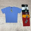 Crop Tee-Shirt - Summer Friendly - Stretchable - Breathable - Ribbed Fabric. 