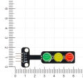 Led Traffic Light Module 5V Digital Signal Output Ordinary Brightness 3 Light Separate Control, 3 LED.