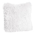 Cushion Cover Fluffy Widely Applied Square Shaped Decorative Plush Sofa Pillowcases for Couch. 