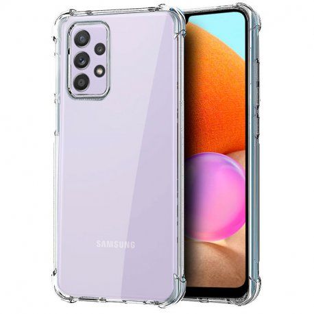 For Samsung Galaxy A32 4G Transparent Clear Silicon Tup Back Cover Phone Case Pani Cover