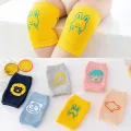 1 Pair Fashionable Stylish Baby Knee Pads for Safety Kids Dot Cute Crawling Elbow Safety Knee pad Cushion Toddlers Baby Girls Boys Knee Protector. 