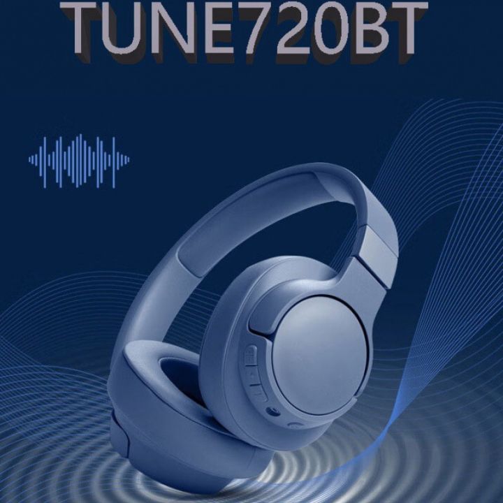 Cross-border e-commerce new TUNE720BT wireless headset Bluetooth headset engraved logo subwoofer 720T510